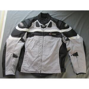 Cortech Tour Master GX Sport Motorcycle Jacket Armor Insulated Liner Mens Large